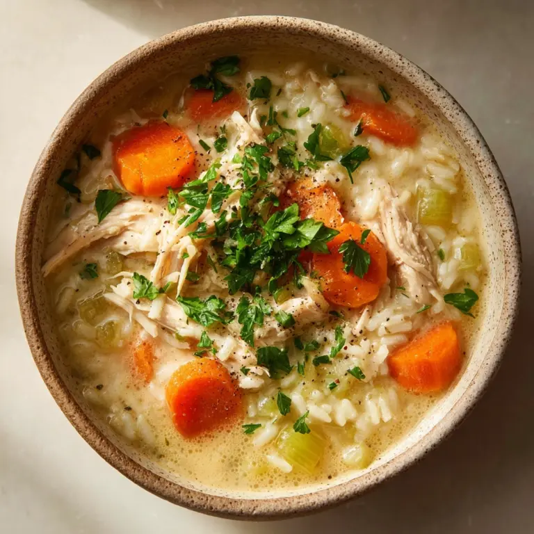 Chicken and Rice Soup – A Warm Embrace on Chilly Days Recipe