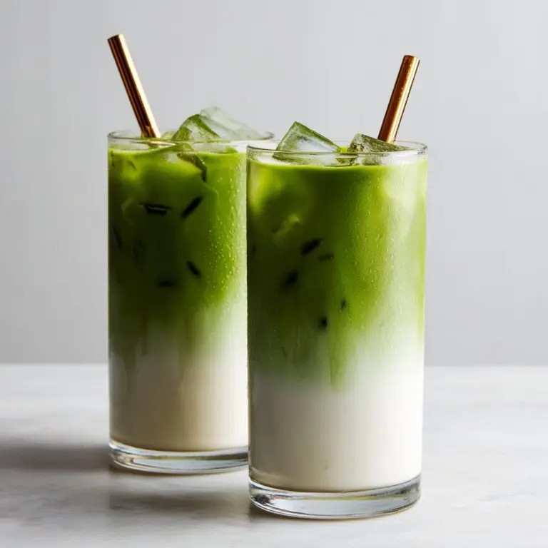 Iced Matcha Latte Recipe