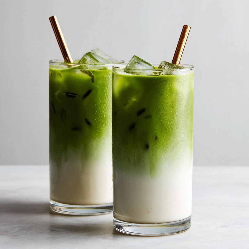 Iced Matcha Latte Recipe - Recipe Image