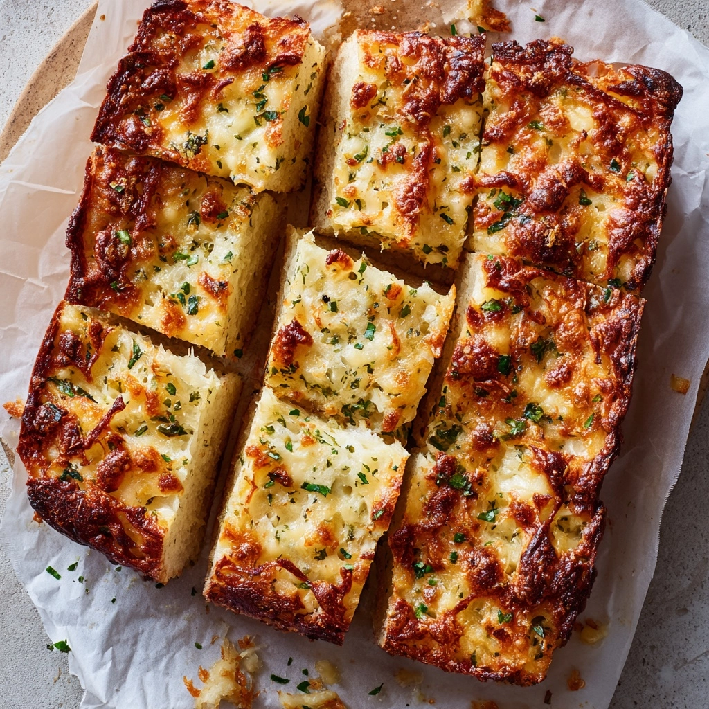 Homemade Garlic Bread Recipe - Recipe Image