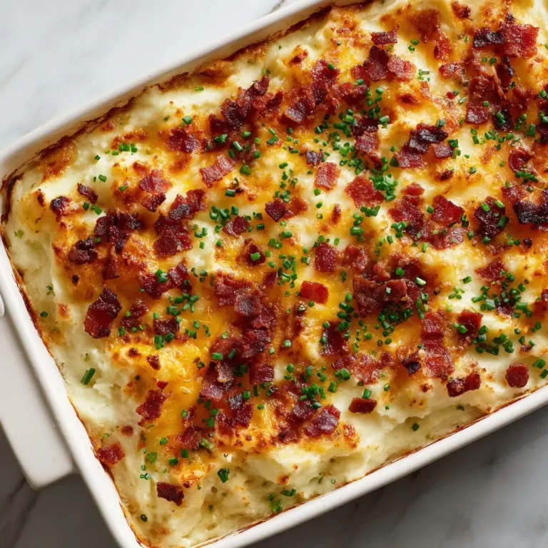 Loaded Cauliflower Casserole Recipe