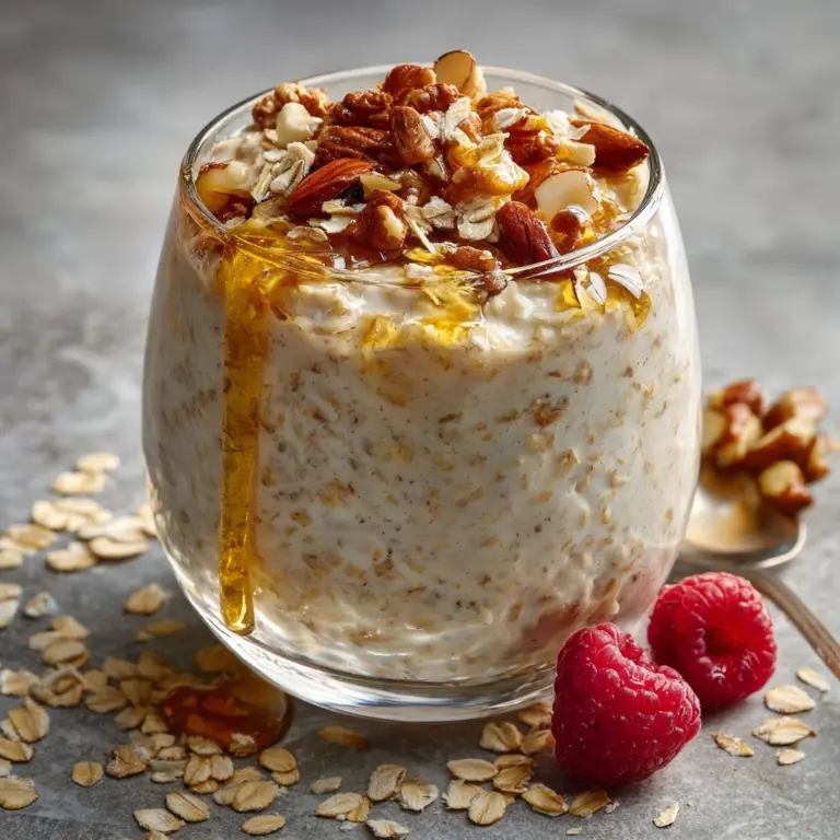 Maple Brown Sugar Overnight Oats Recipe