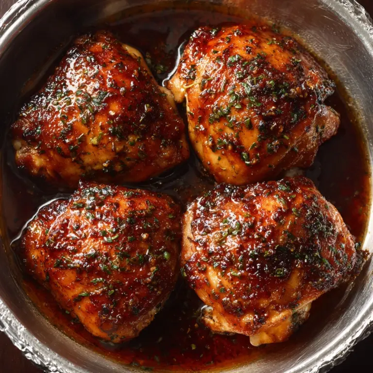 Garlic Brown Sugar Chicken Recipe