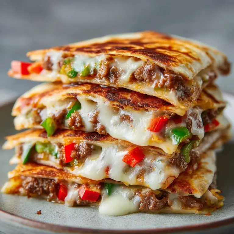 Spicy Mince Quesadillas Recipe