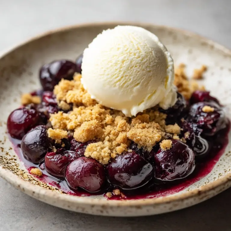 Easy Cherry Cobbler Recipe
