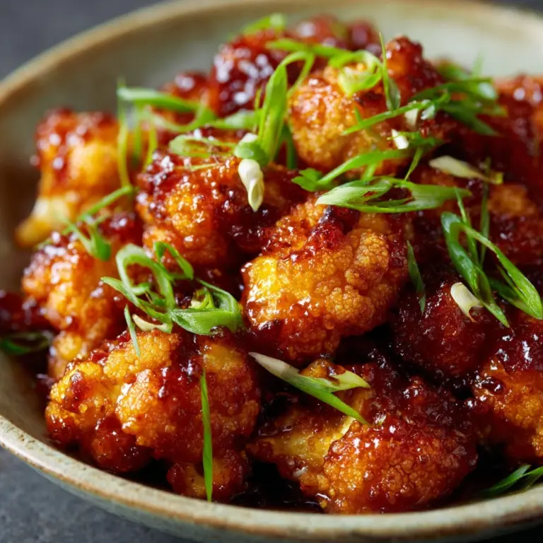 Easy Vegan General Tso’s Cauliflower: An Incredible Flavorful Twist Recipe