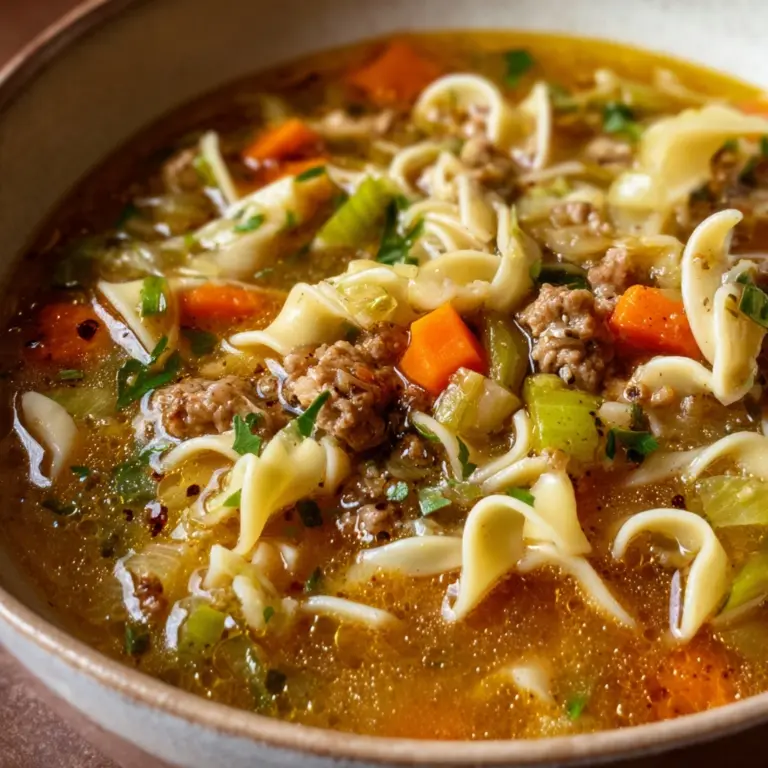 Egg Roll Soup Recipe