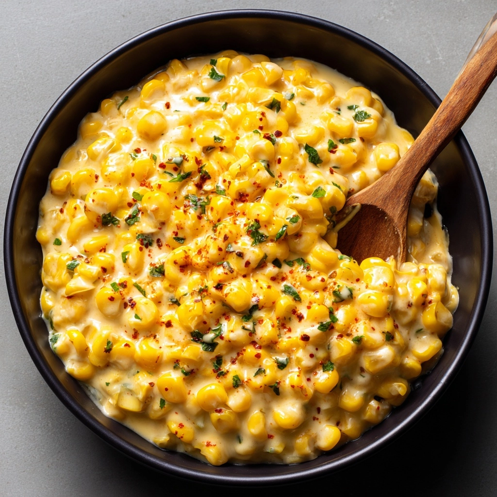 Steakhouse Creamed Corn Recipe - Recipe Image
