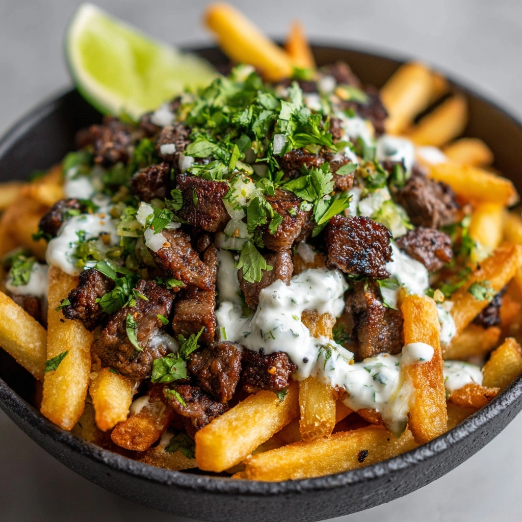 Carne Asada Fries: A Flavorful Mexican Delight Recipe - Recipe Image