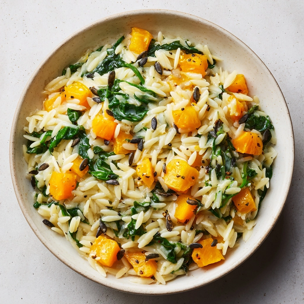 Orzo with Roasted Butternut Squash Recipe - Recipe Image