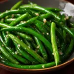 Buttery Garlic Green Beans Recipe