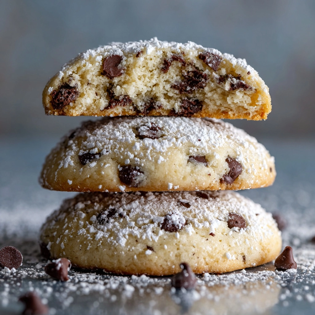 Peanut Butter Chocolate Chip Snowball Cookies Recipe - Recipe Image