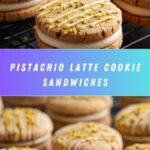 Pistachio Latte Sandwich Cookies Recipe