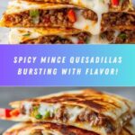 Spicy Mince Quesadillas Recipe