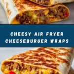 Easy Air Fryer Cheeseburger Wraps Recipe