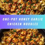 One-Pot Honey Garlic Chicken and Noodles Recipe