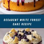 White Forest Cake Recipe