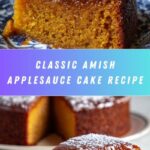 Amish Applesauce Cake Recipe