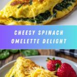 Spinach & Cheese Omelette Recipe