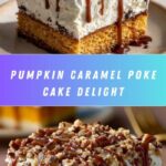 Pumpkin Caramel Poke Cake Recipe