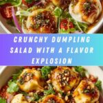 Viral Crispy Dumpling Salad Recipe