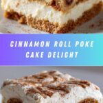 Cinnamon Roll Poke Cake Recipe