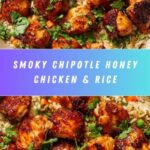 One Pan Chipotle Honey Chicken and Rice Recipe