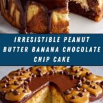 Peanut Butter Banana Chocolate Chip Cake Recipe