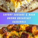 Sausage & Hash Brown Breakfast Casserole Recipe