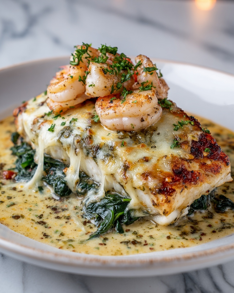 Stuffed Catfish with Spinach Recipe - Recipe Image