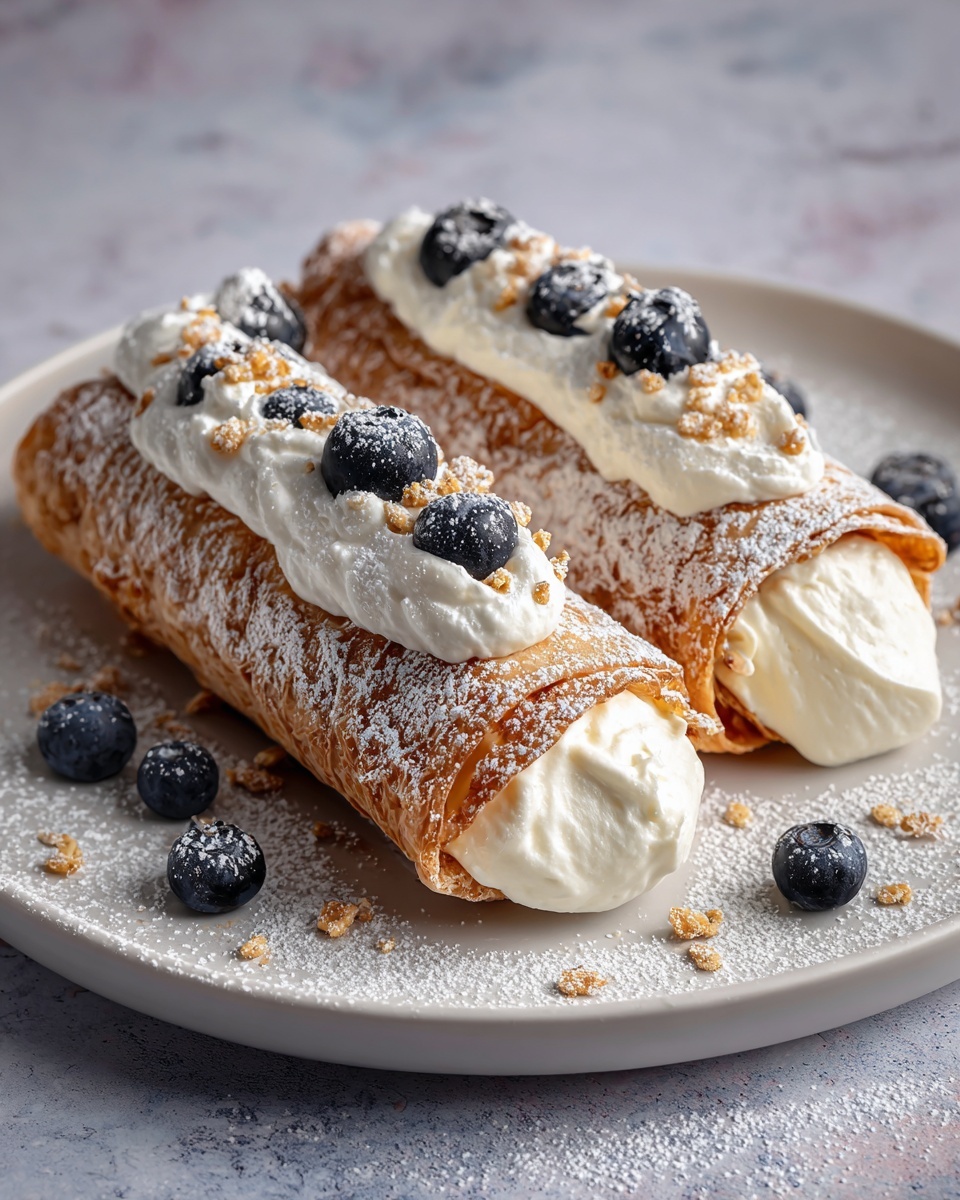 Creamy Ricotta and Mascarpone Cannoli Filling Recipe - Recipe Image