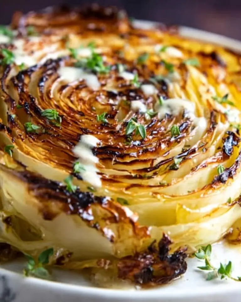Easy Roasted Cabbage Steaks Recipe