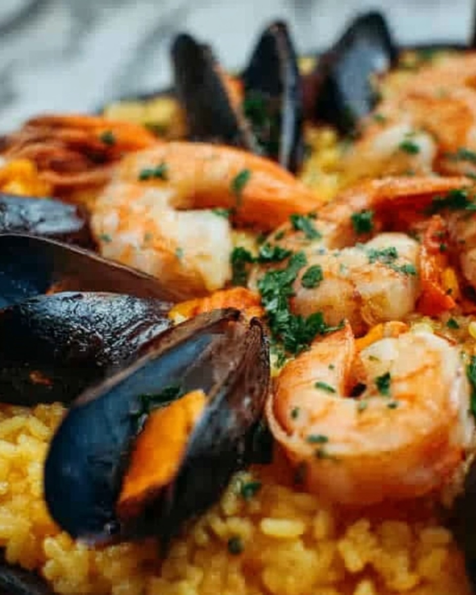 Seafood Paella Recipe - Recipe Image