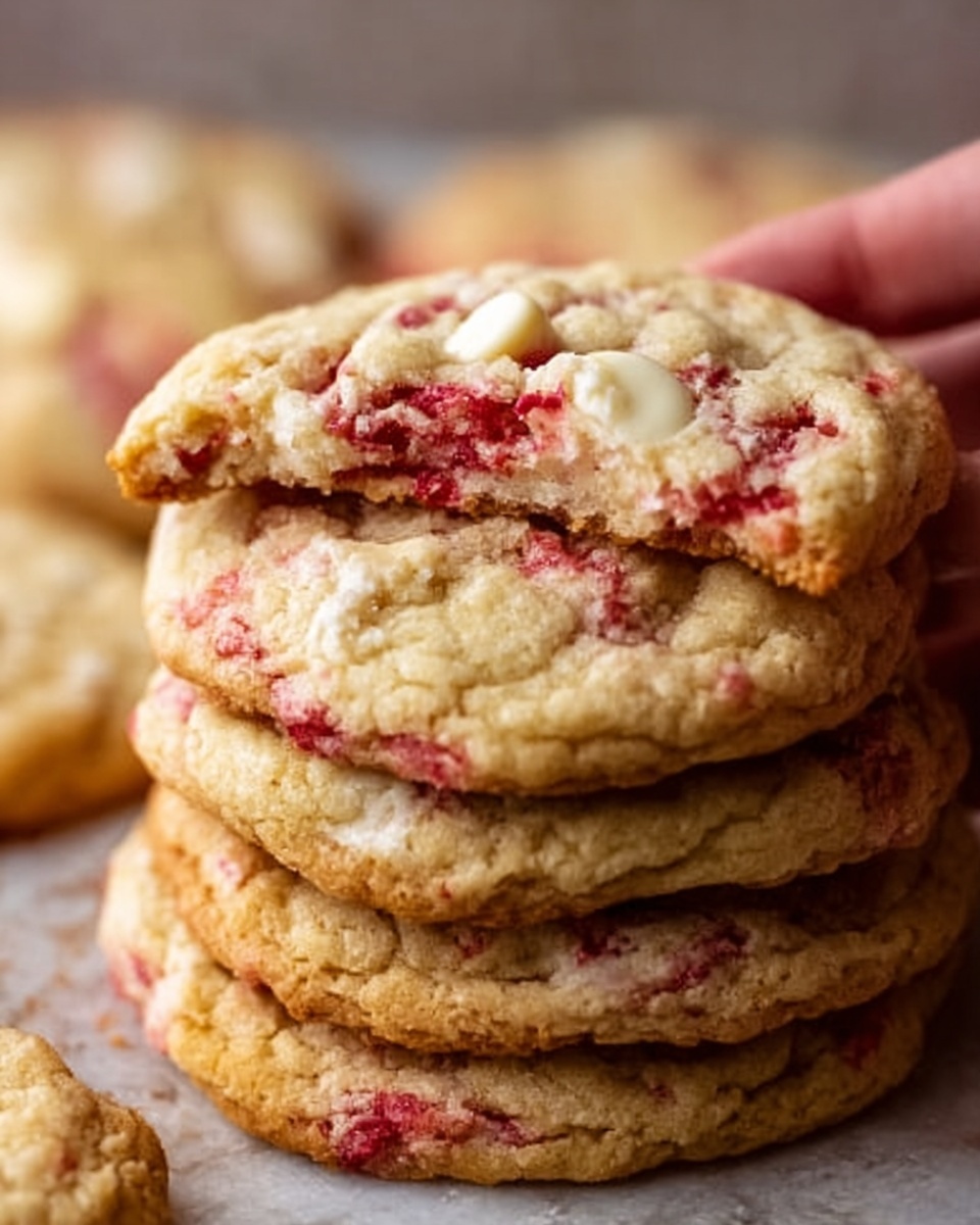 Strawberry Cheesecake Cookies Recipe - Recipe Image