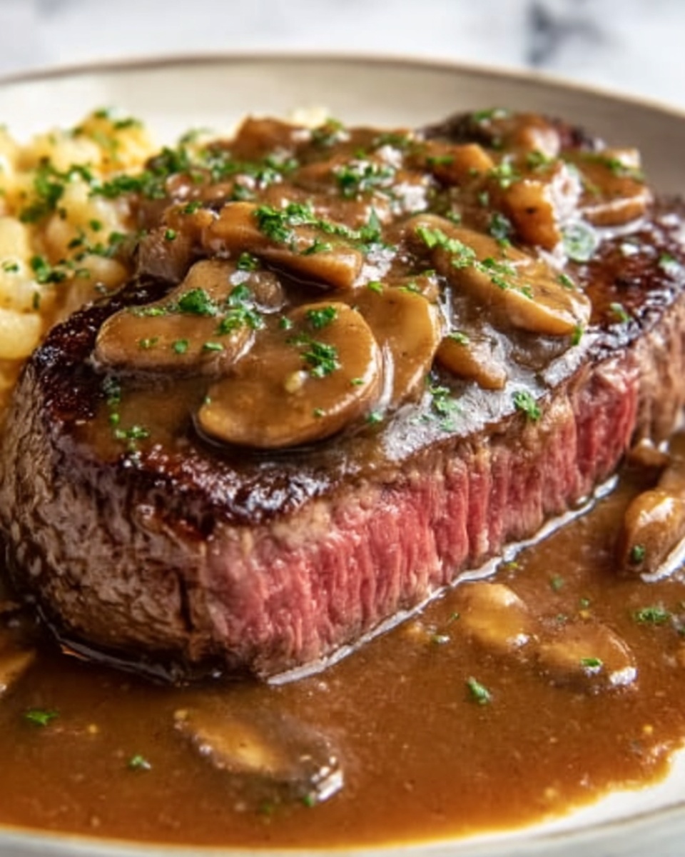 Classic Round Steak & Gravy Recipe - Recipe Image