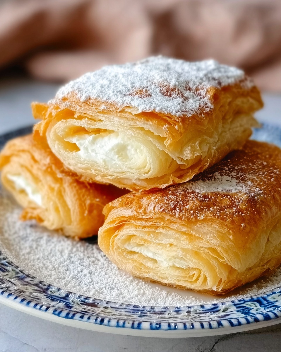 Puerto Rican Quesitos (Cream Cheese Pastries) Recipe - Recipe Image