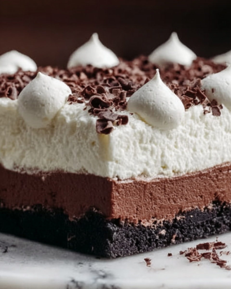 Peppermint Pattie Pie Recipe - Recipe Image