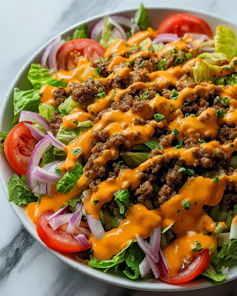 Big Mac Salad Recipe - Recipe Image