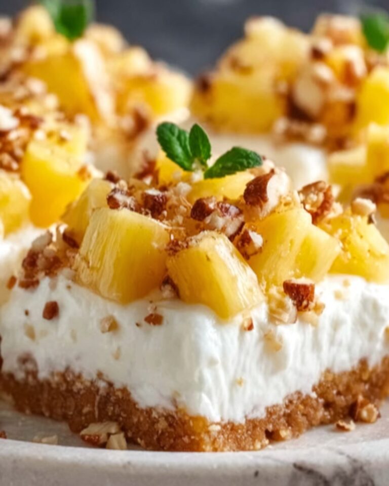 Pineapple Pretzel Salad Recipe