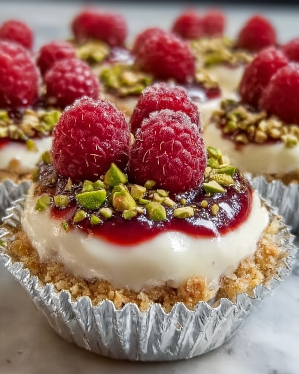 Pistachio Raspberry Tartlets Recipe - Recipe Image