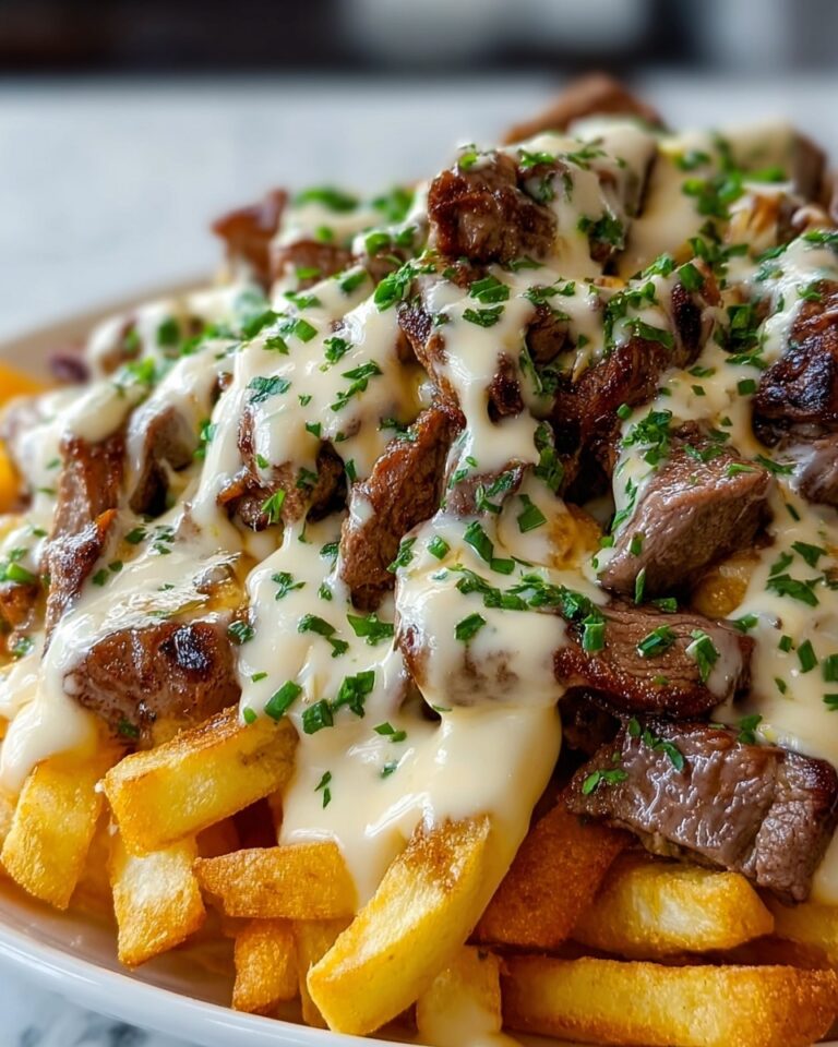 Philly Steak Cheese Fries Recipe