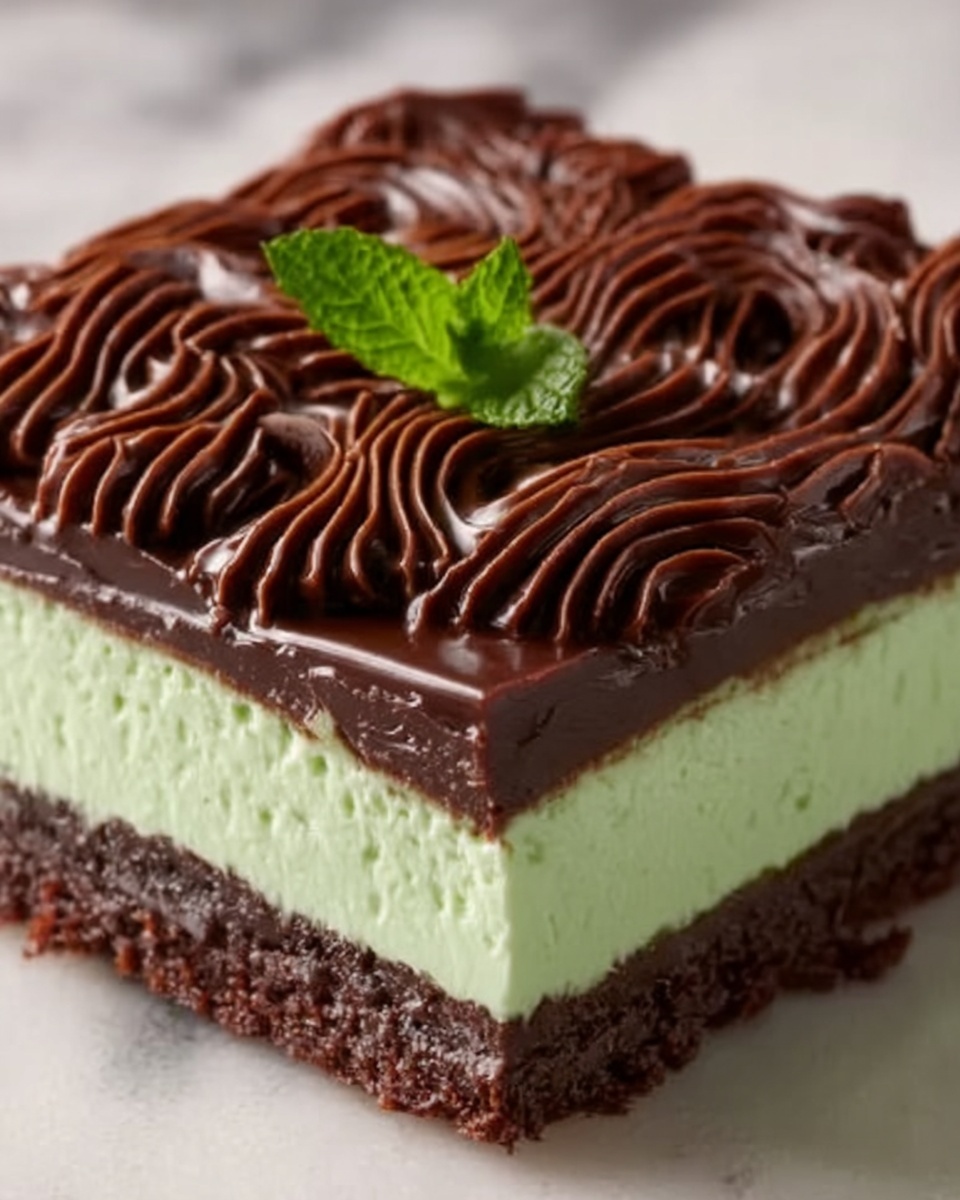 Chocolate Mint Pie Recipe - Recipe Image