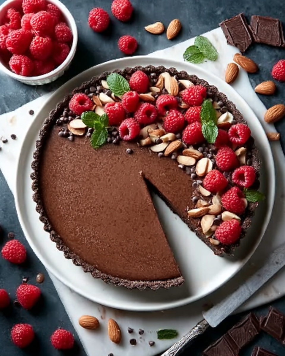 Almond Chocolate Cheesecake Bliss Recipe - Recipe Image