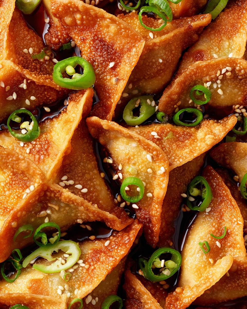 Chile Relleno Wontons with Jalapeño Soy Sauce Recipe - Recipe Image