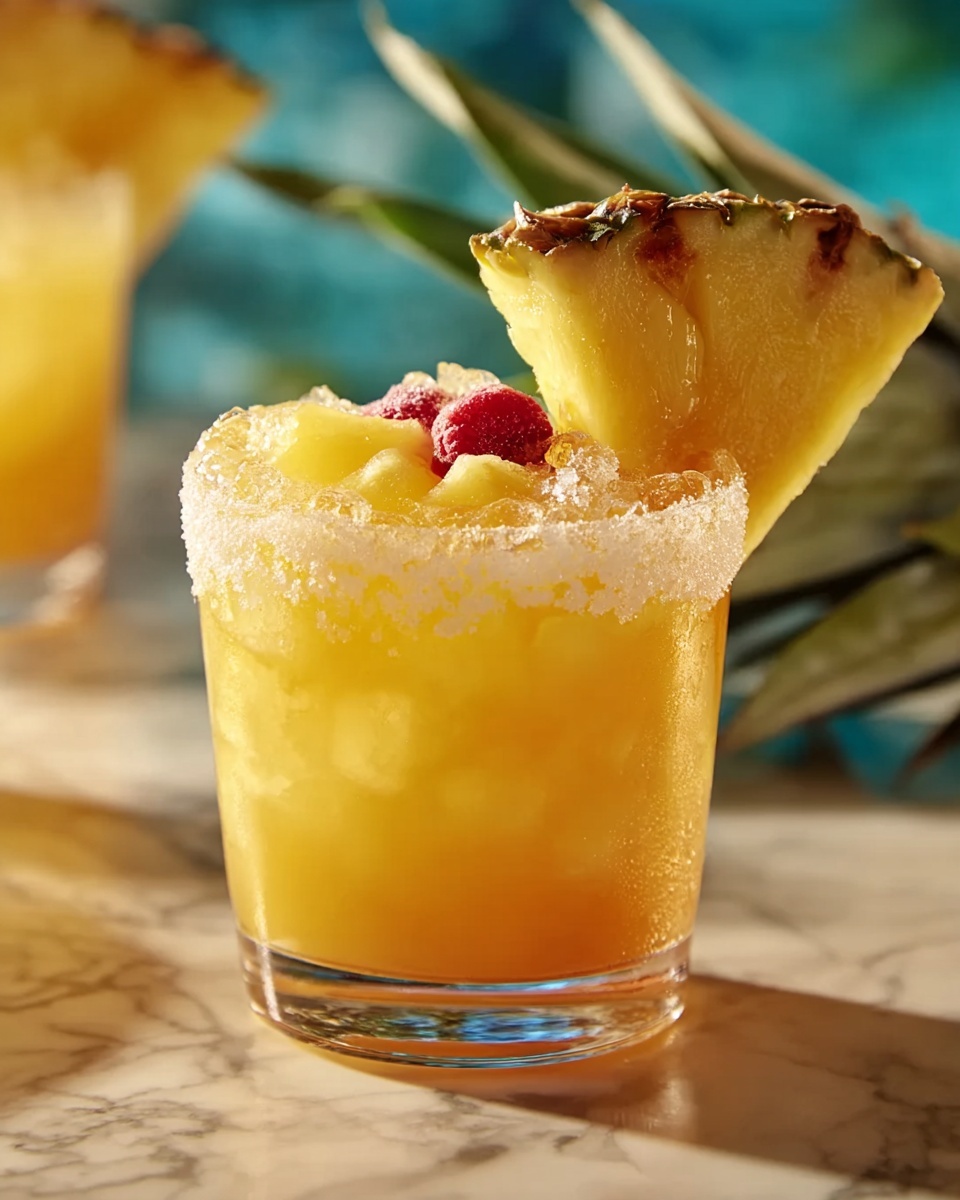 Snowy Pineapple Punch Recipe - Recipe Image