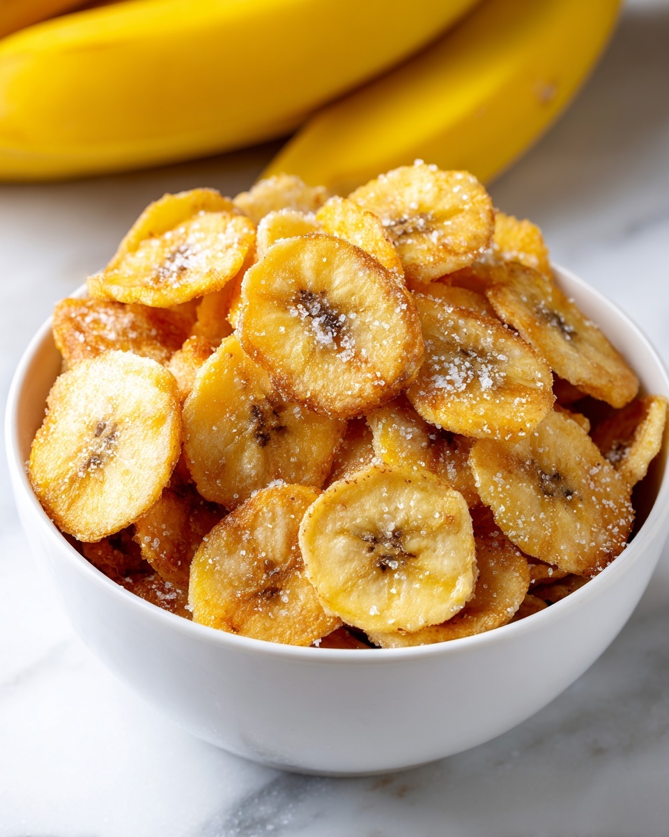 Cinnamon Sugar Banana Chips: A Delicious and Healthy Snack Recipe - Recipe Image