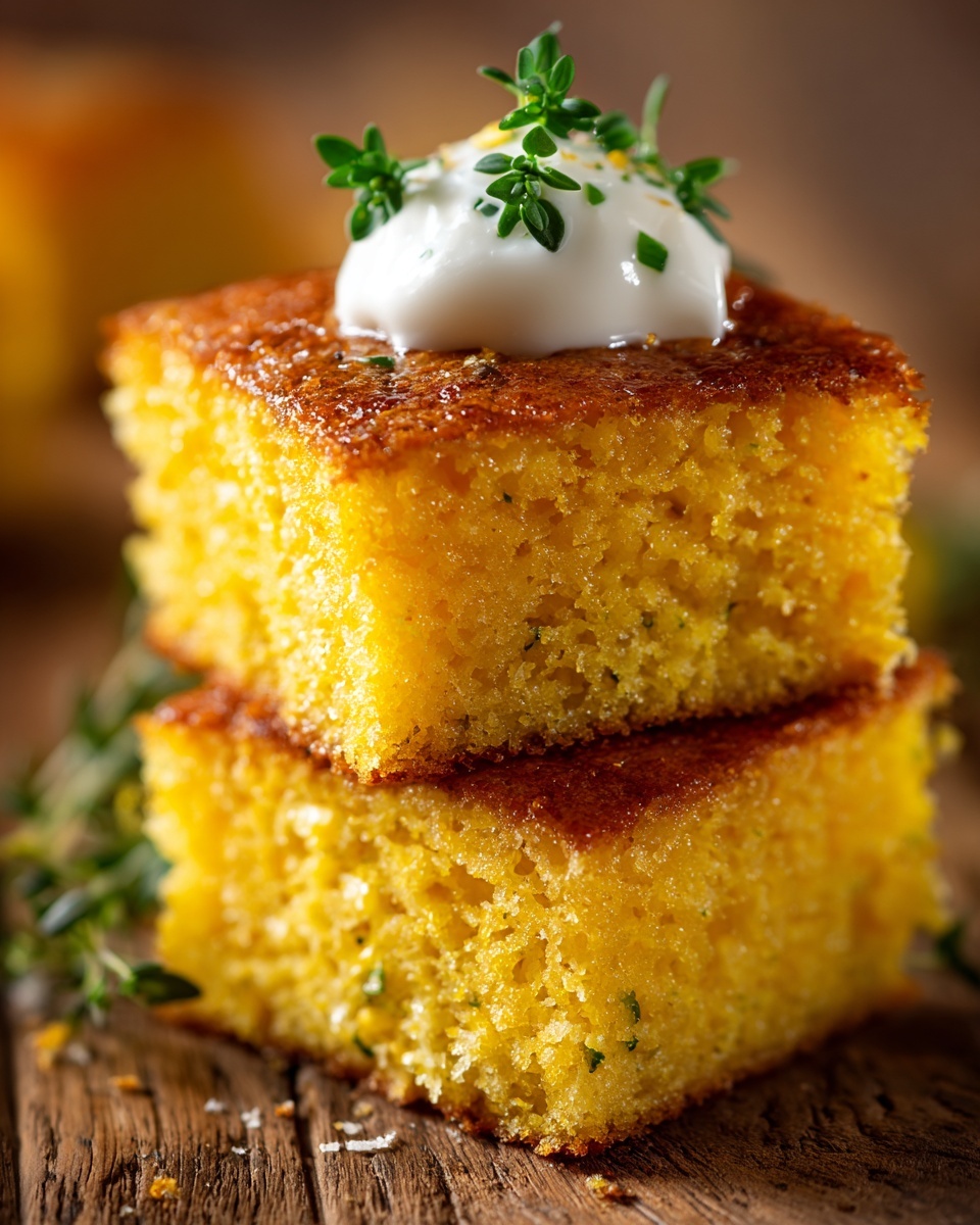 Granny's Fried Cornbread Recipe - Recipe Image