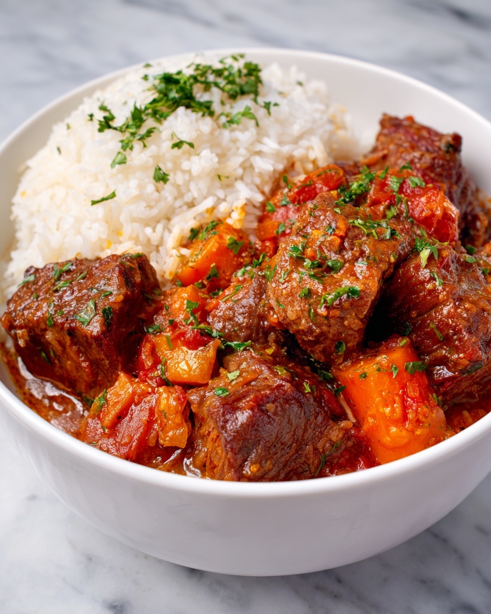 Slow Cooker Beef Madras Recipe - Recipe Image