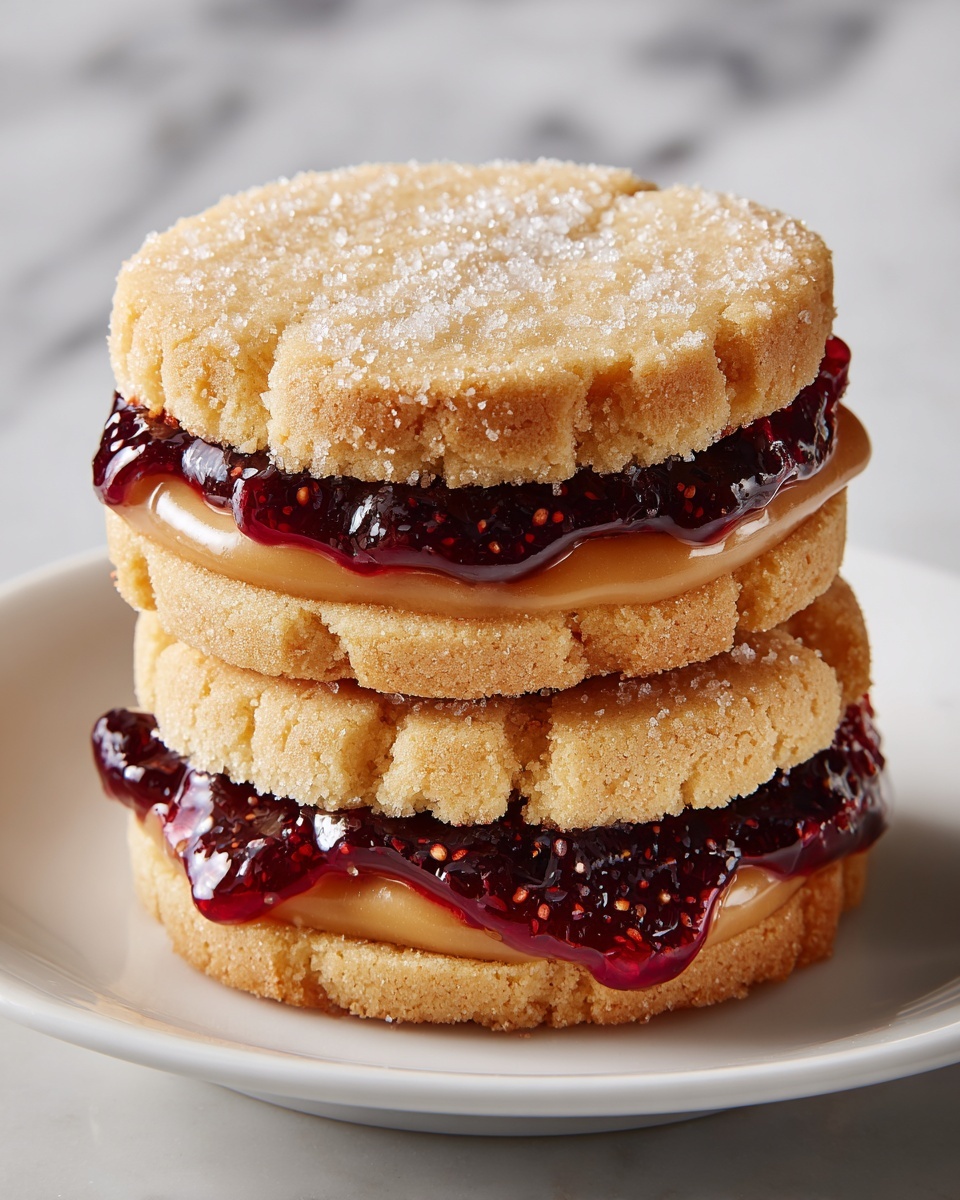 PB and J Stuffed Cookies: The Ultimate Recipe and Baking Guide Recipe - Recipe Image