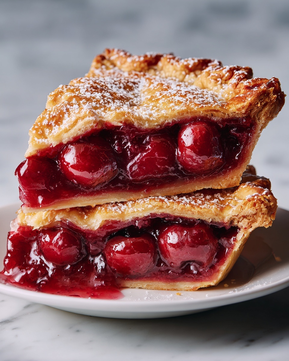 Cherry Pie Bites Recipe - Recipe Image